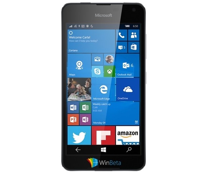 Rò rỉ smartphone tầm trung Lumia 650 của Microsoft