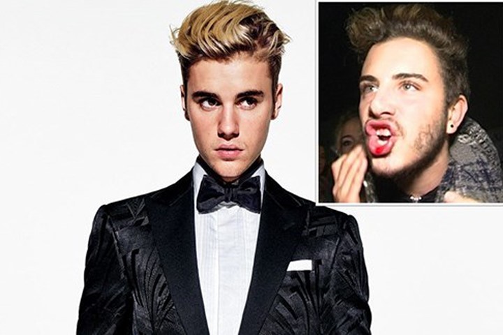 Justin Bieber đấm fan chảy máu miệng