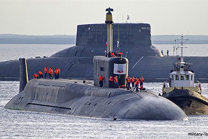 Tàu ngầm hạt nhân lớp Borei củaNga