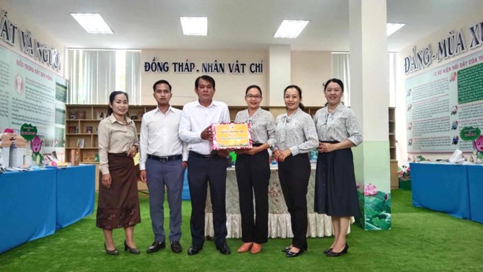 Trường ĐH Đồng Tháp tăng cường hợp tác GD&ĐT với tỉnh Champasack - Lào ảnh 2