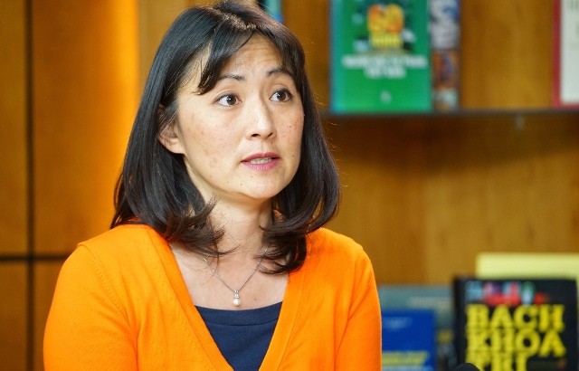 Bà Keiko Inoue, Trưởng nhóm Chương trình phát triển Giáo dục, Y tế và Việc làm của Ngân hàng Thế giới (WB) tại Việt Nam