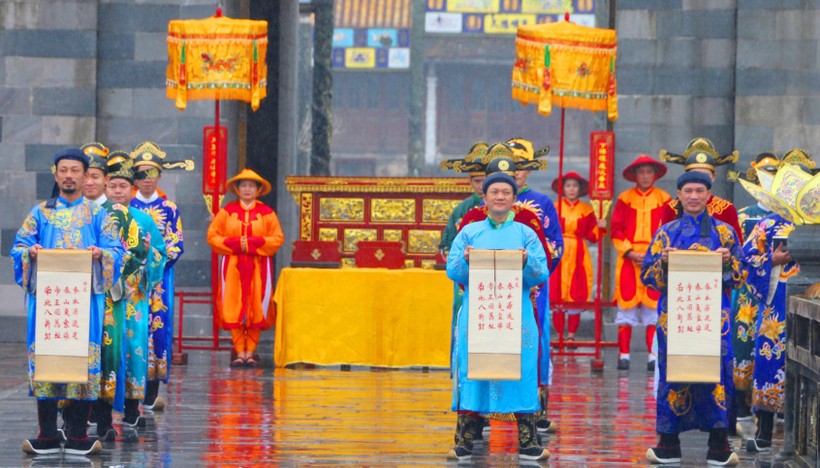 Tái hiện lễ Ban Sóc tại Kinh thành Huế.