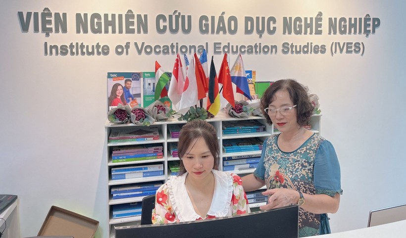 Bà Nguyễn Thị Minh Hạnh - Phó Viện trưởng Viện Nghiên cứu giáo dục nghề nghiệp IVES. ảnh 1