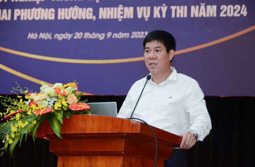 PGS.TS Huỳnh Văn Chương chia sẻ về kết quả, bài học kinh nghiệm sau Kỳ thi tốt nghiệp THPT năm 2023. ảnh 1