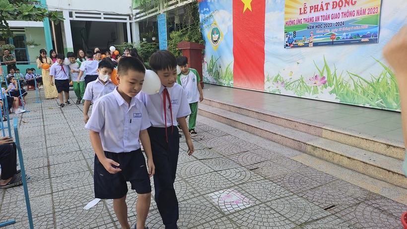 Học sinh Trường Tiểu học Hoa Lư (quận Thanh Khê, TP Đà Nẵng). ảnh 1