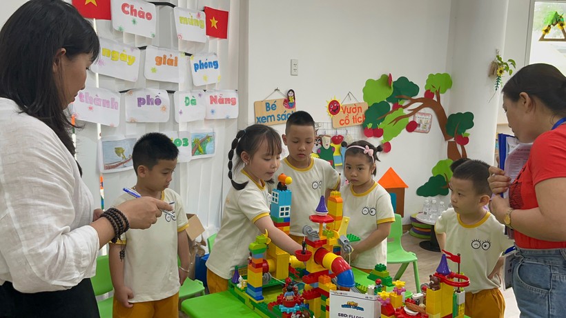 Trẻ mầm non Đà Nẵng háo hức với Ngày hội khoa học ứng dụng ảnh 1