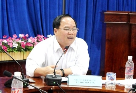 Chủ tịch UBND tỉnh Bình Dương Lê Thanh Cung sẽ về hưu từ 1/1/2015. (Ảnh: Bình Dương).