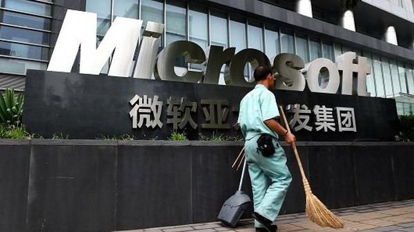 Trụ sở Microsoft tại Bắc Kinh. (Nguồn: cnbc.com)
