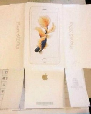 Hộp iPhone 6S lộ ảnh, sẵn sàng phát hành