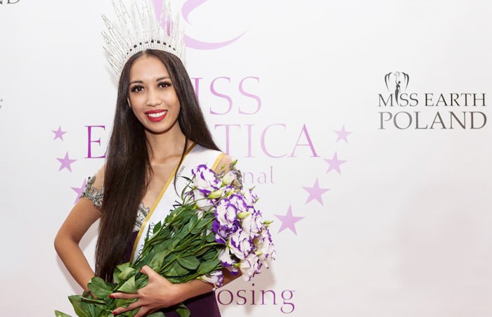 Người đẹp gốc Việt đoạt Hoa hậu trái đất Ba Lan 2015