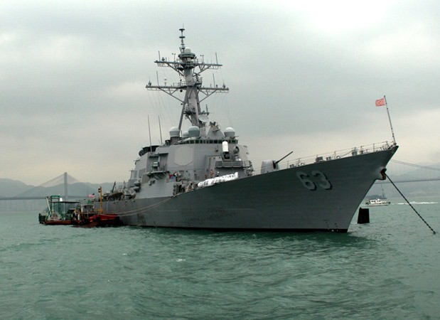 Tàu khu trục Mỹ thăm Trung Quốc giữa căng thẳng Biển Đông