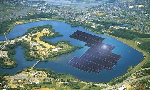 Nhật xây nhà máy quang điện nổi lớn nhất thế giới