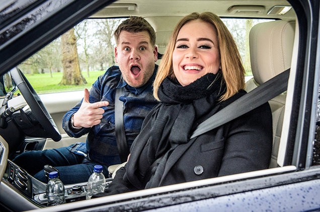 Adele lập kỷ lục với màn karaoke trong xe hơi