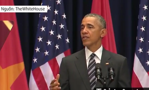 10 phát ngôn ấn tượng của Obama khi thăm Việt Nam