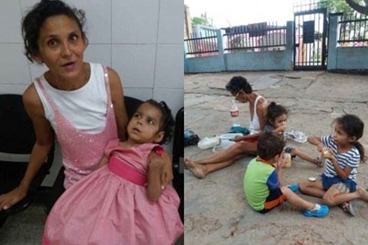 Sự thật thảm khốc tại Venezuela hiện ra qua bức ảnh em bé thiếu đói, gầy trơ xương