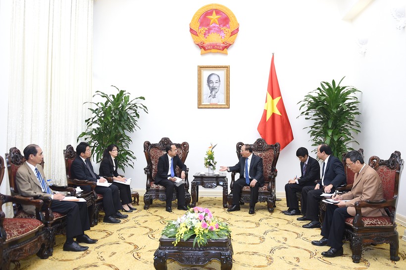 Thủ tướng tiếp Trưởng Đại diện Tổ chức Xúc tiến thương mại Nhật Bản tại Việt Nam
