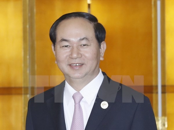 Chủ tịch nước Trần Đại Quang. Ảnh: TTXVN