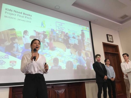 Một phần trong buổi trình bày kết quả dự án nâng cao hiệu quả doanh nghiệp xã hội ở Việt Nam 2018