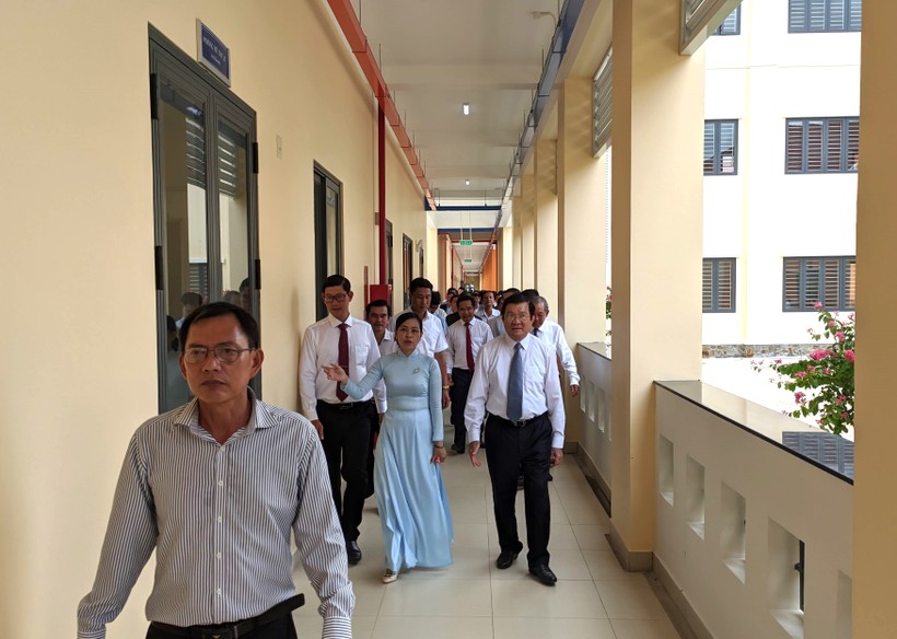 Khánh thành ngôi trường THPT ở Long An mang tên Anh hùng Nguyễn Trung Trực  ảnh 4