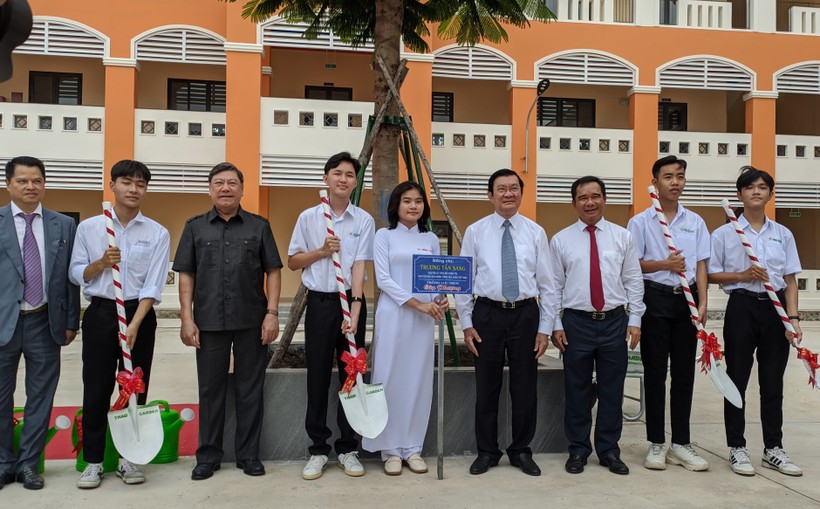 Khánh thành ngôi trường THPT ở Long An mang tên Anh hùng Nguyễn Trung Trực  ảnh 6