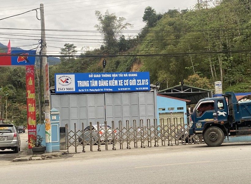 Trung tâm Đăng kiểm xe cơ giới Hà Giang 23.01S tạm dừng hoạt động