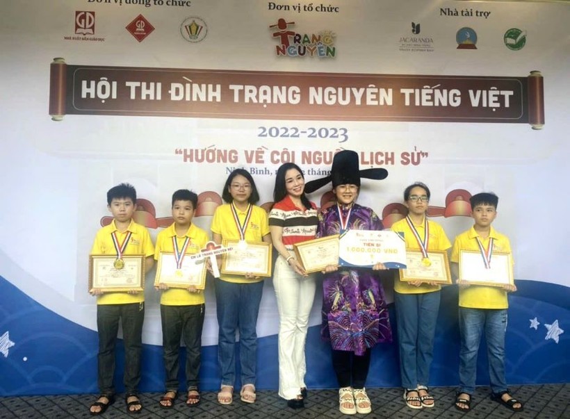 Cả 30 thí sinh Phú Thọ thi Trạng Nguyên Tiếng Việt đạt giải  ảnh 1