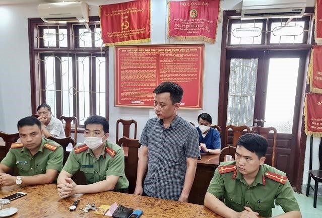 Bị can Lê Văn Dũng bị khởi tố, bắt tạm giam. Ảnh: Công an tỉnh Hà Giang