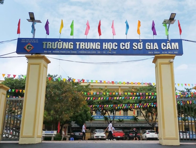 Trường THCS Gia Cẩm (TP Việt Trì, Phú Thọ).