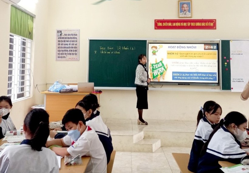 Phương pháp dạy học tích cực tại trường THCS Vân Cơ.