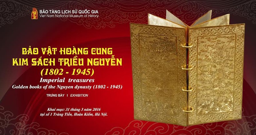 Chiêm ngưỡng Bảo vật Hoàng cung - Kim sách triều Nguyễn từ ngày 31/3