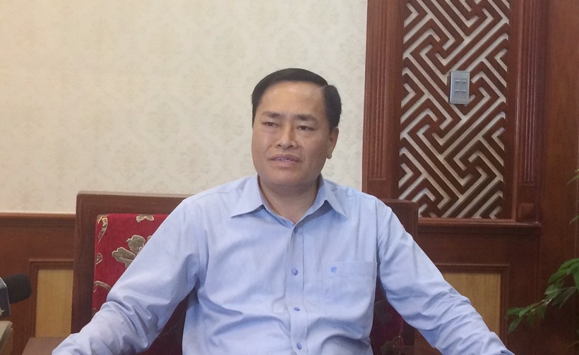 Ông Hồ Tiến Thiệu - Phó chủ tịch UBND tỉnh, Trưởng ban chỉ đạo thi THPT quốc gia 2018 tỉnh Lạng Sơn