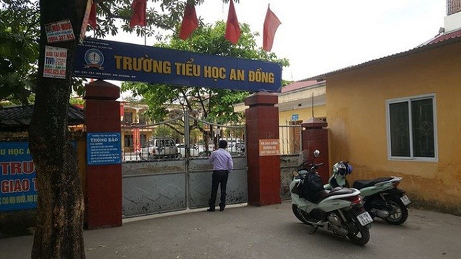 Trường tiểu học An Đồng (huyện An Dương, TP. Hải Phòng).Ảnh: internet