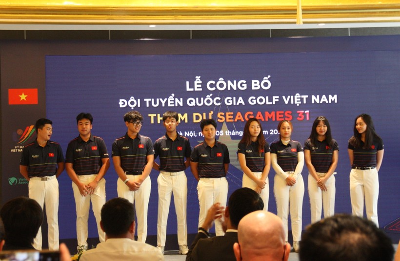 9 vận động viên trong Đội tuyển quốc gia Golf Việt Nam tham gia SEA Games 31.