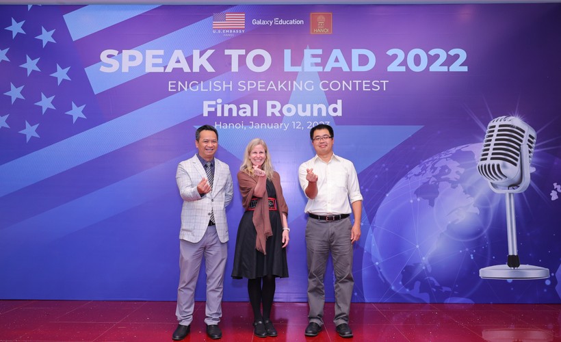 Trường THPT chuyên Phan Bội Châu giành quán quân 'Speak to Lead' mùa 3 ảnh 1