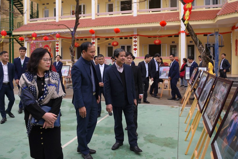 Bộ trưởng Nguyễn Kim Sơn thăm, làm việc với Trường Hữu nghị T78 và T80  ảnh 3