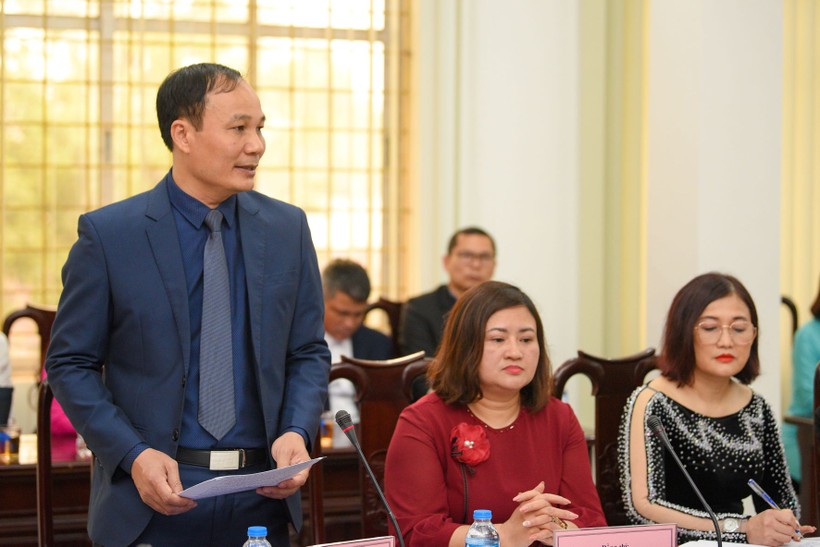Bộ trưởng Nguyễn Kim Sơn thăm, làm việc với Trường Hữu nghị T78 và T80  ảnh 2