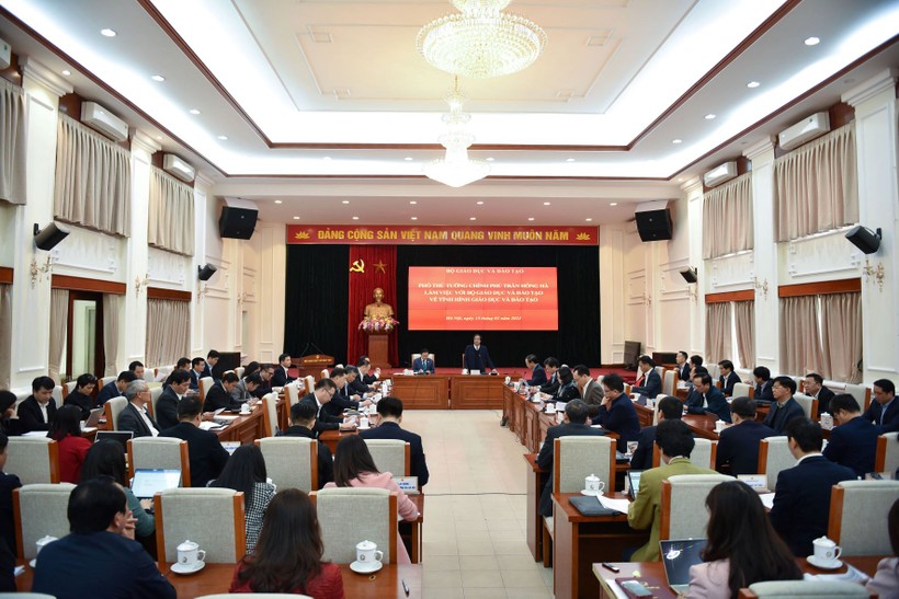 Phó Thủ tướng Trần Hồng Hà: Giáo dục - Đào tạo có trọng trách hết sức to lớn ảnh 2