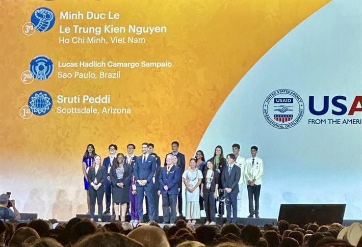 HS Việt Nam đoạt giải Ba Hội thi khoa học kỹ thuật quốc tế 2023  ảnh 1