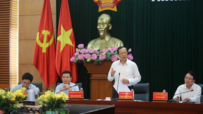 Thứ trưởng Phạm Ngọc Thưởng phát biểu tại cuộc làm việc với thành phố Hải Phòng về tình hình thực hiện Nghị quyết 29. ảnh 4