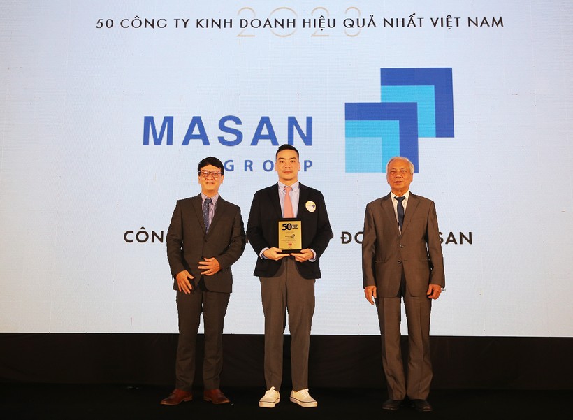 Masan được vinh danh “Top 50 Công ty kinh doanh hiệu quả nhất Việt Nam 2023”