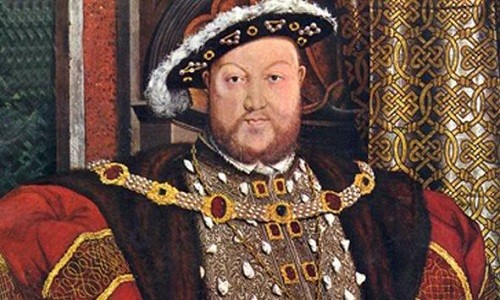 Một bức tranh chân dung của vua Henry VIII. Ảnh: Express.