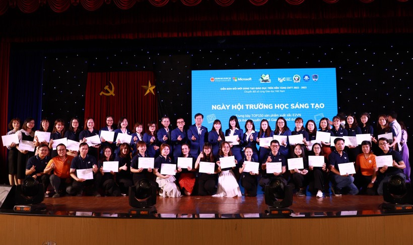 Công bố Tốp 150 sản phẩm xuất sắc Diễn đàn đổi mới sáng tạo giáo dục Việt Nam ảnh 1