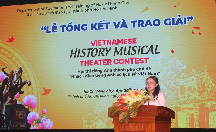 Học sinh thêm yêu sử từ ‘Nhạc kịch tiếng Anh về lịch sử Việt Nam’ ảnh 1