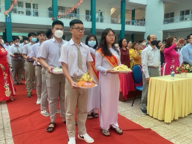 Trường học tổ chức trang trọng lễ Giỗ tổ Hùng Vương ảnh 5