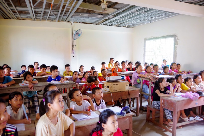 Tuyên truyền về biên giới Quốc gia cho học sinh dân tộc Khmer ảnh 1