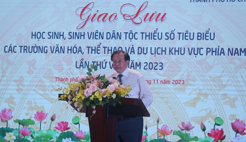 Ông Tạ Quang Đông phát biểu khai mạc chương trình.
