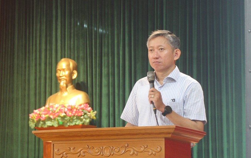 Ông Dương Trí Dũng phát biểu chỉ đạo tập huấn.