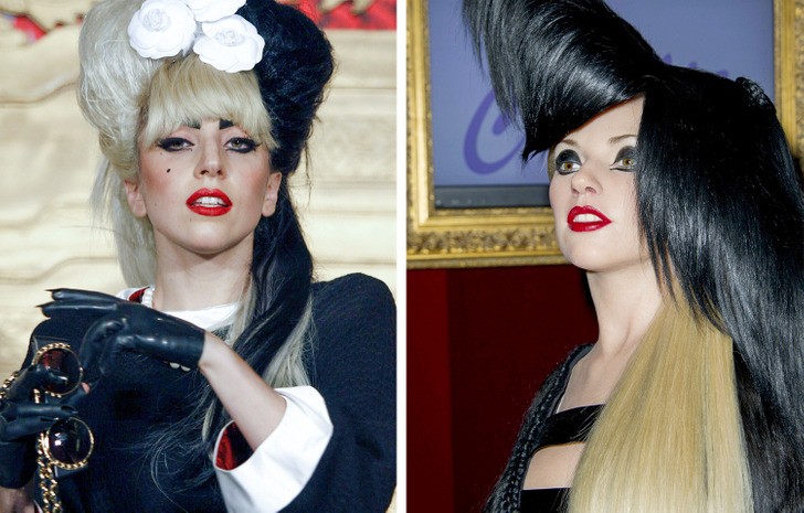 Tượng sáp của Lady Gaga có làn da trắng sáng như trứng gà. ảnh 3