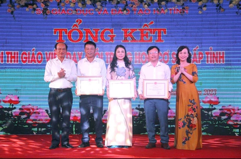 173 giáo viên đạt danh hiệu Giáo viên dạy giỏi cấp THCS tỉnh Hà Tĩnh  ảnh 6