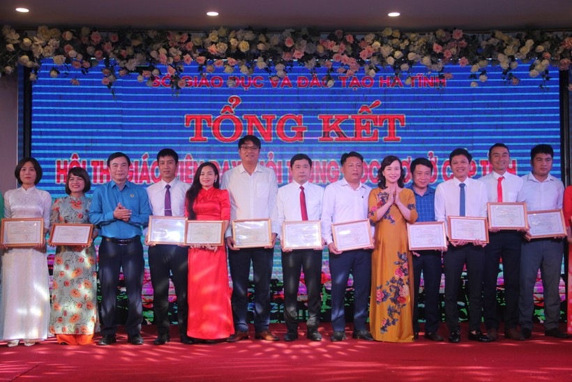 173 giáo viên đạt danh hiệu Giáo viên dạy giỏi cấp THCS tỉnh Hà Tĩnh  ảnh 4